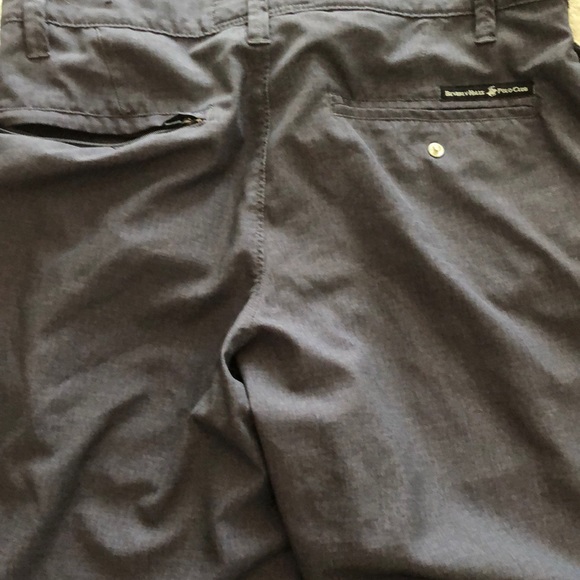 Dark grey/ Black polo shorts - Picture 3 of 3